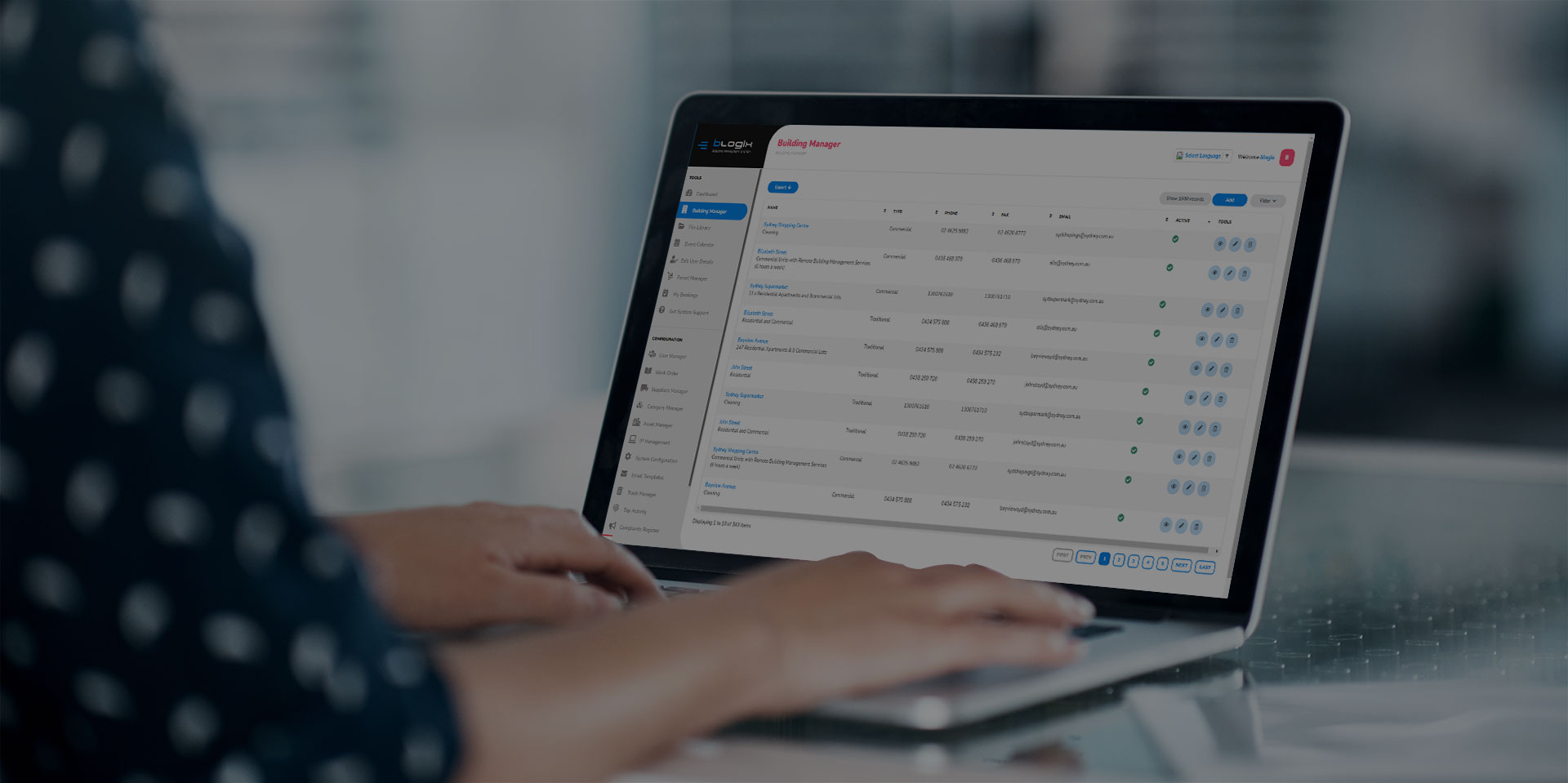 Blogix – Building Management System
