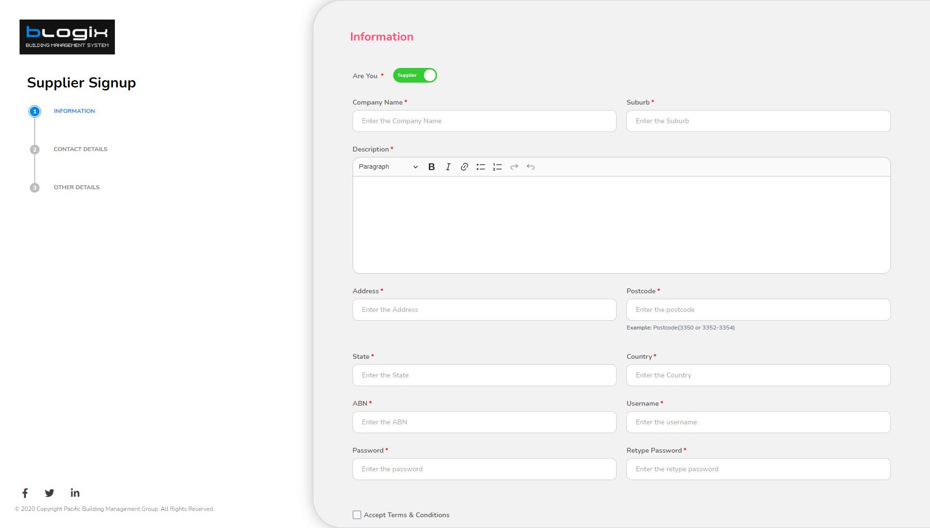 Suppliers – Blogix
